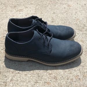 Dexter/Dexflex Blue Suede Oxfords Size 7